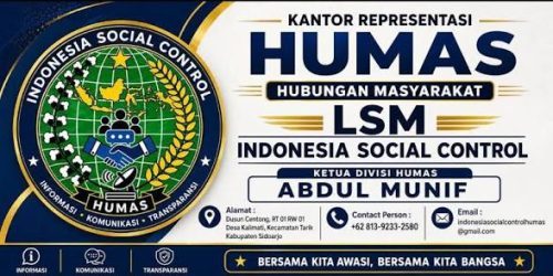 Jalin Sinergitas Warga, LSM Indonesia Social Control Bentuk Divisi Humas